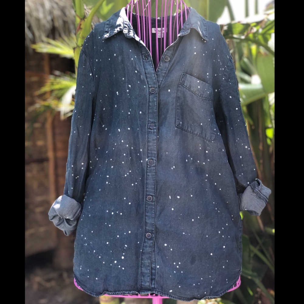 Splendid Chambray button down top - Picture 14 of 16